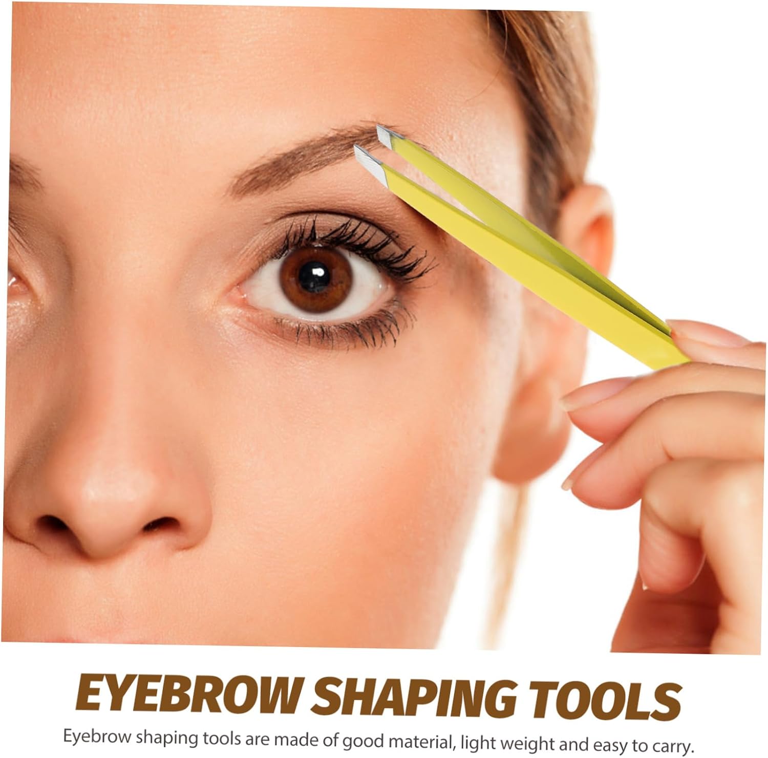 18pcs Eyebrow Tweezers for Precision Shaping and Trimming Tools for Eyebrow Grooming Portable and Lightweight Design for Home Travel Use