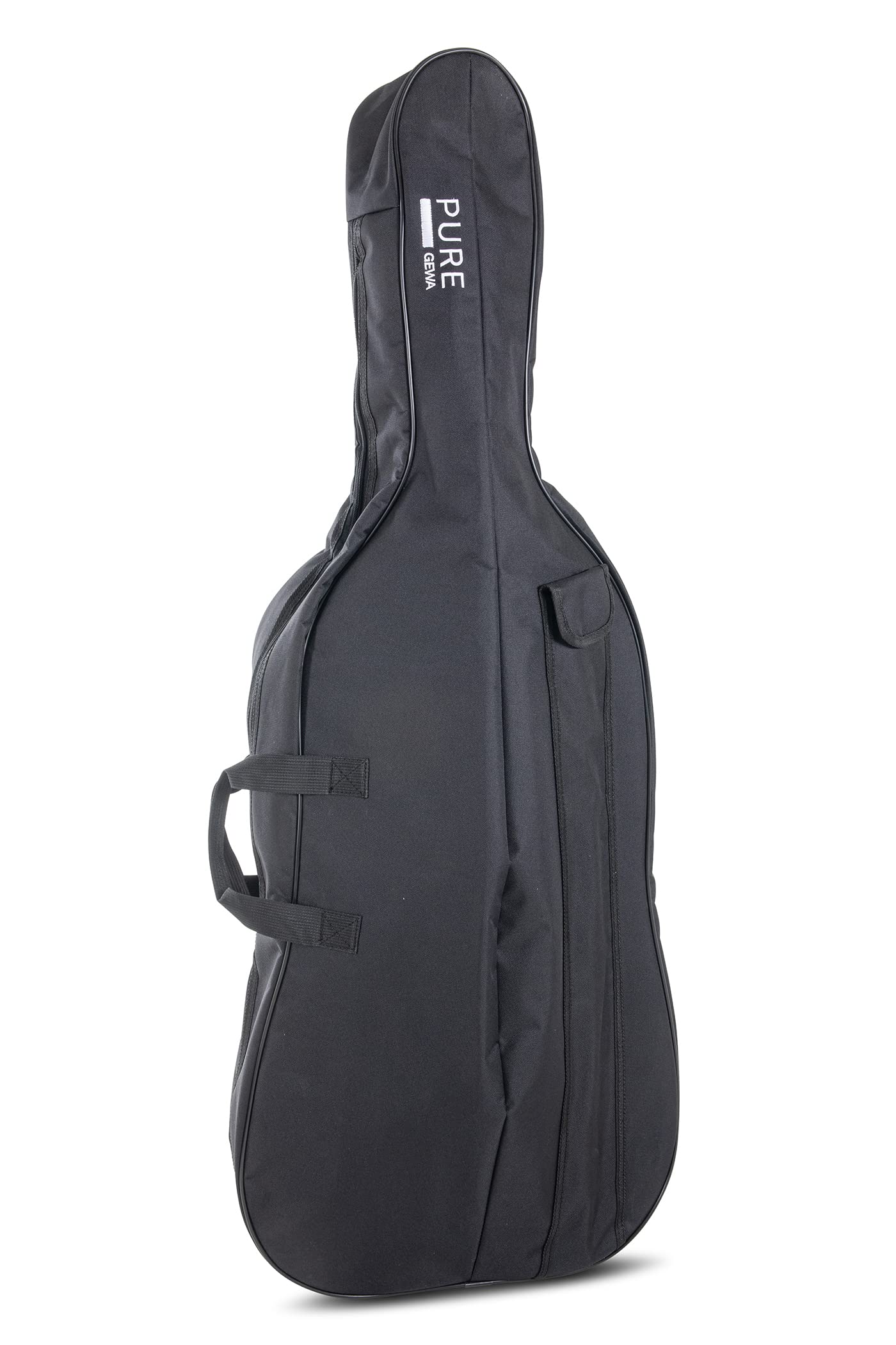 PURE GEWA Set violoncello EW Set in ebano - Violoncello 4/4, Set pronto per suonare, incl. borsa per violoncello, arco, colofonia, cordiera con regolatori di precisione, puntale