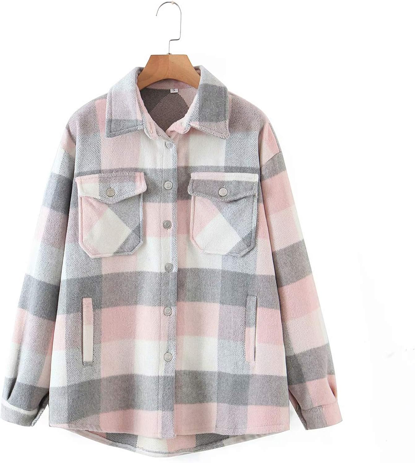 plaid jacket wool