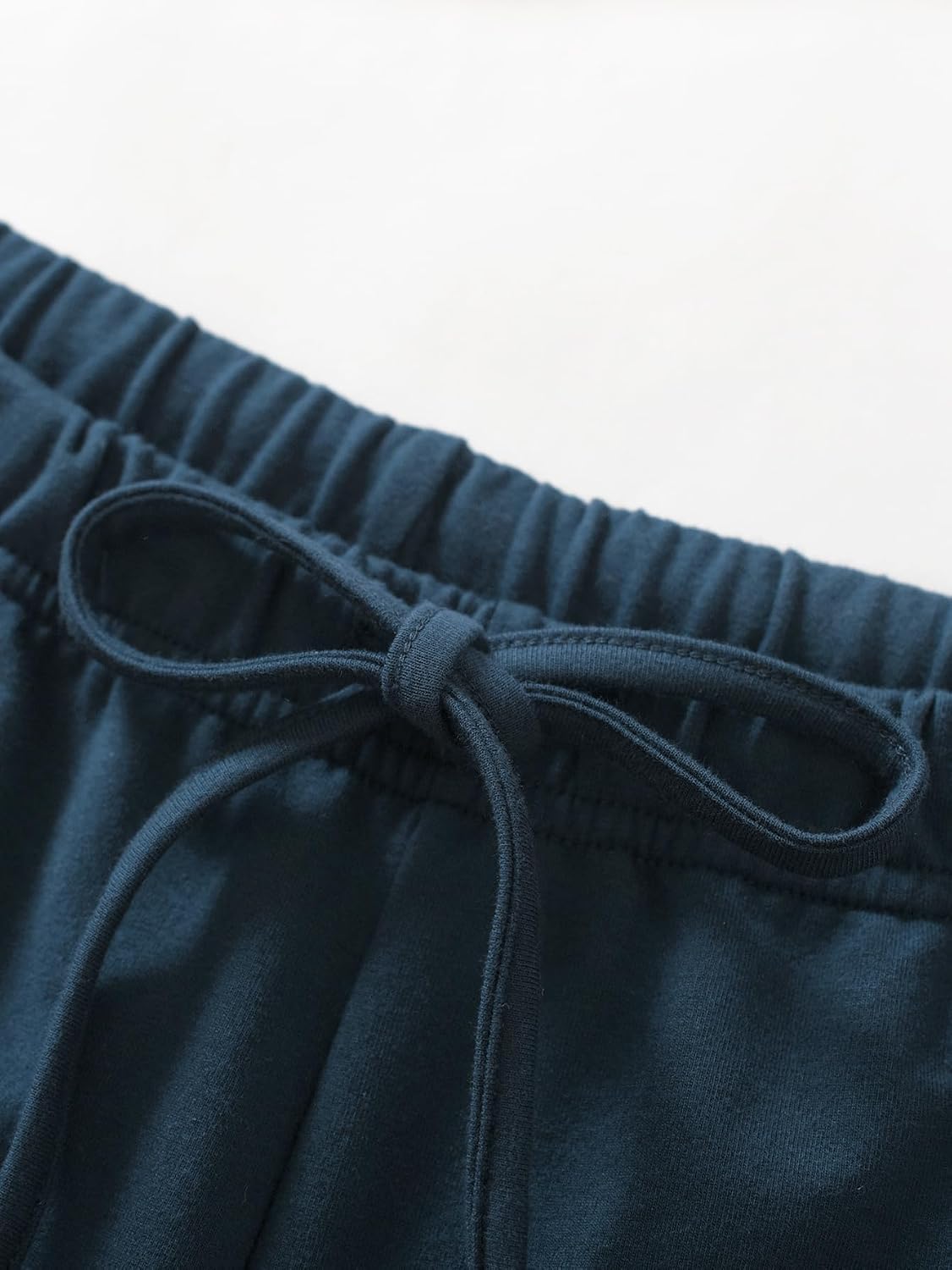 Weintee Women's Petite Lounge Pants Cotton Pajama Bottoms Wide Leg