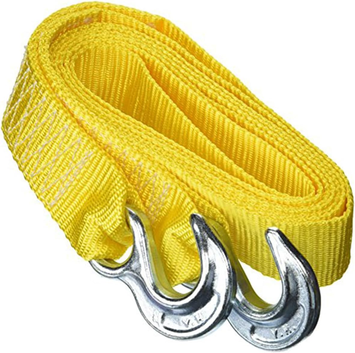 K Tool International Tow Strap with Forged Hooks 2in. x 10ft. - 7,000lb