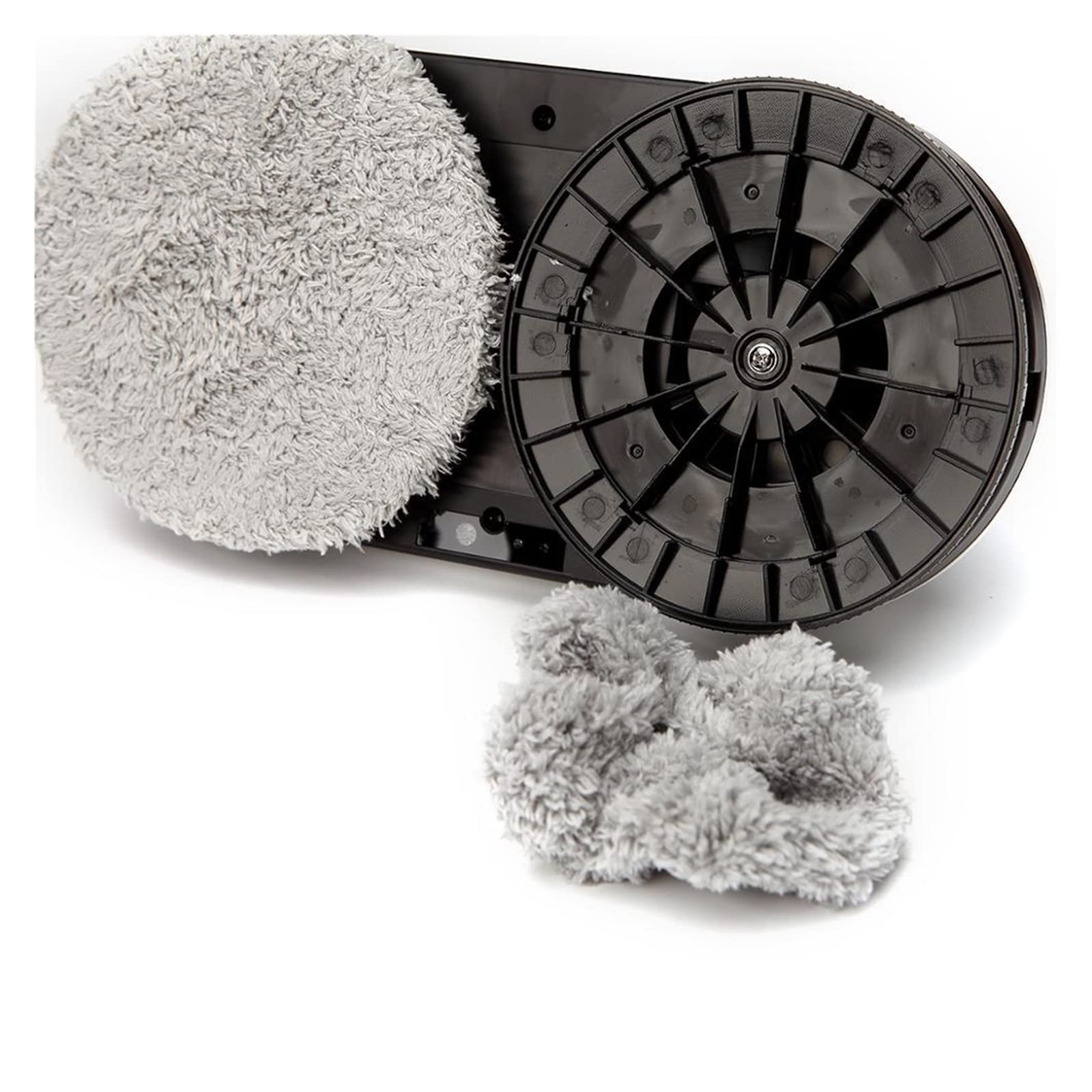 Limpiador de ventanas 12 piezas Paño de limpieza para limpiador de ventanas Robot Paño de limpieza de microfibra Paño de cocina Fregona Piezas de limpieza de vidrio de ventana para ventanas, azu