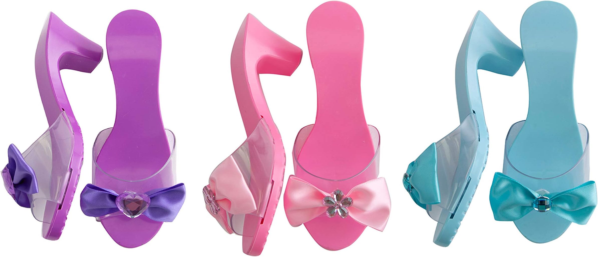 Simba Toys Princess Shoes Set, 3 Pairs Included, and Styles, Great for Pretend Play or Costume Accessories, for Ages 3 and up