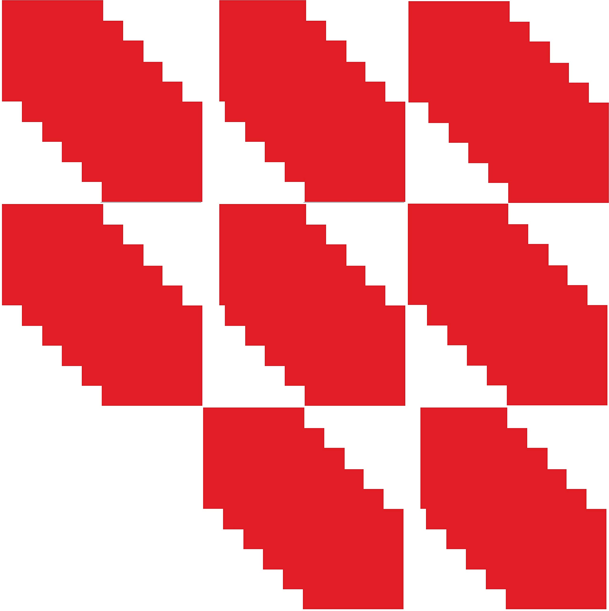 SiserEasyPSV Permanent Self Adhesive Craft Vinyl 12" x 12" Sheets (Persimmon Red, 48 Sheets)