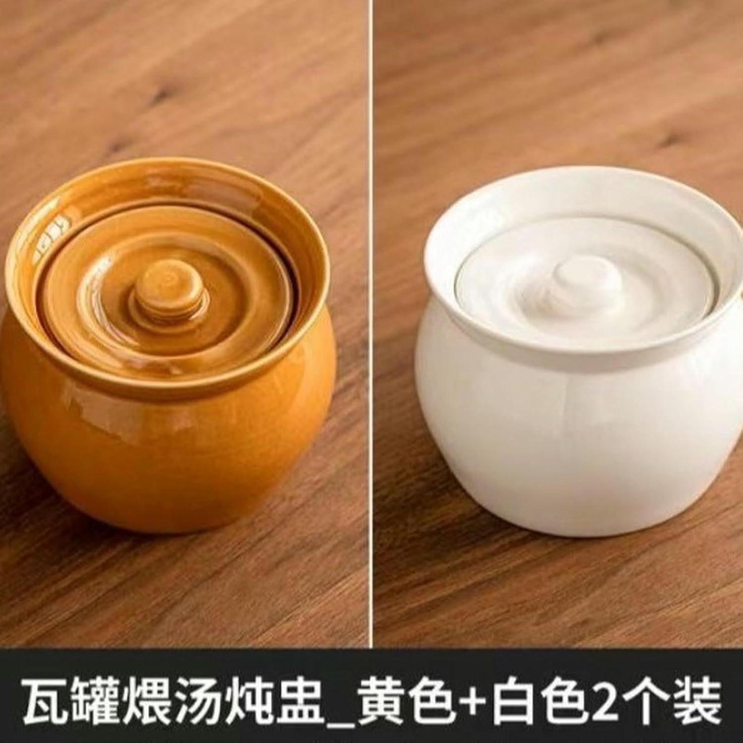 Underglaze Crock Stew Pot, 400ml, Exquisite Round Design for Home Cooking, Versatile Kitchenware for Stews and Soups