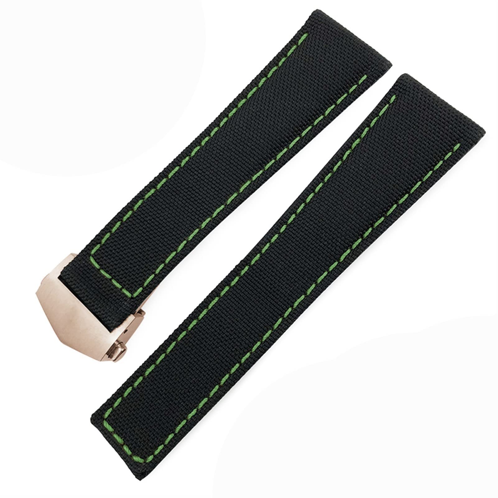Bracelet de montre nylon boucle pliable pour Tag Heuer Carrera