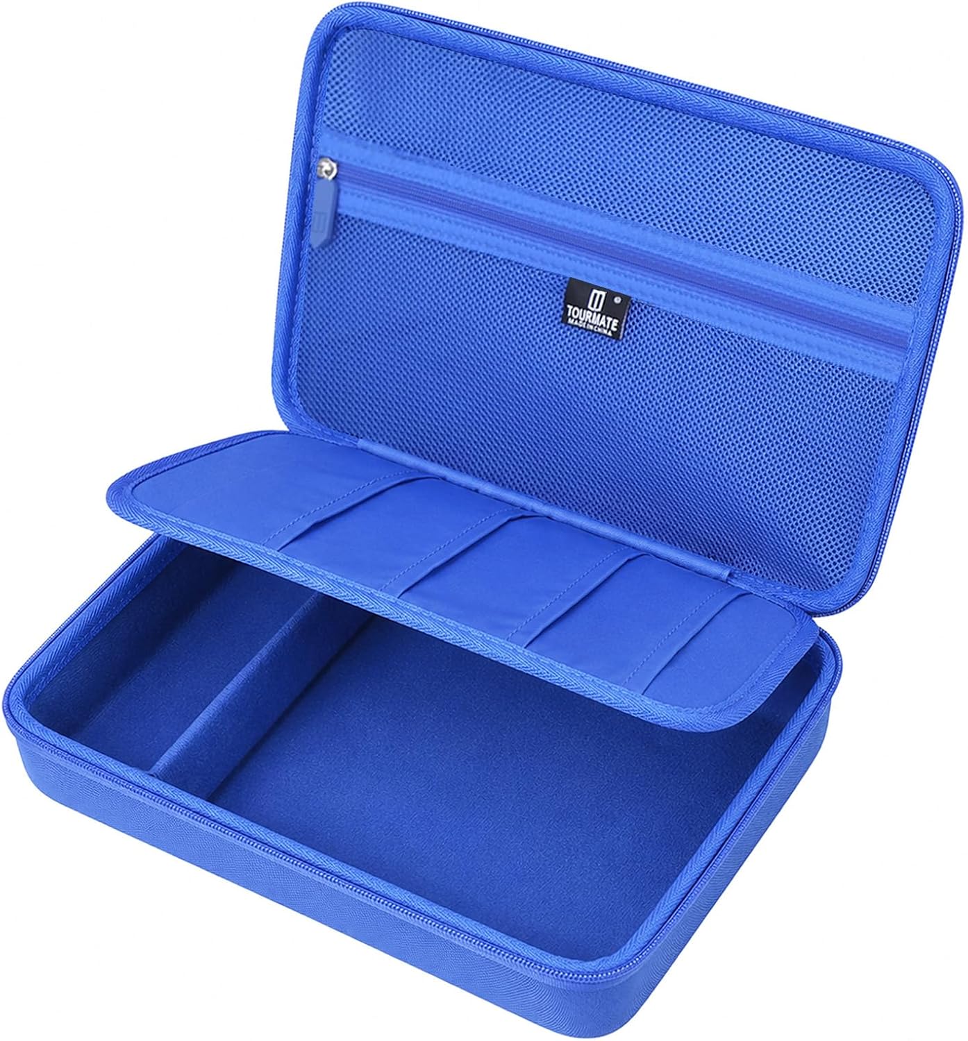 Tourmate Hard Storage Case for BOIFUN/PJGCWB/FANGOR/HotHat/YOTON 9.5" Portable DVD Player, Portable EVA Case(Box for Sale) (Blue)