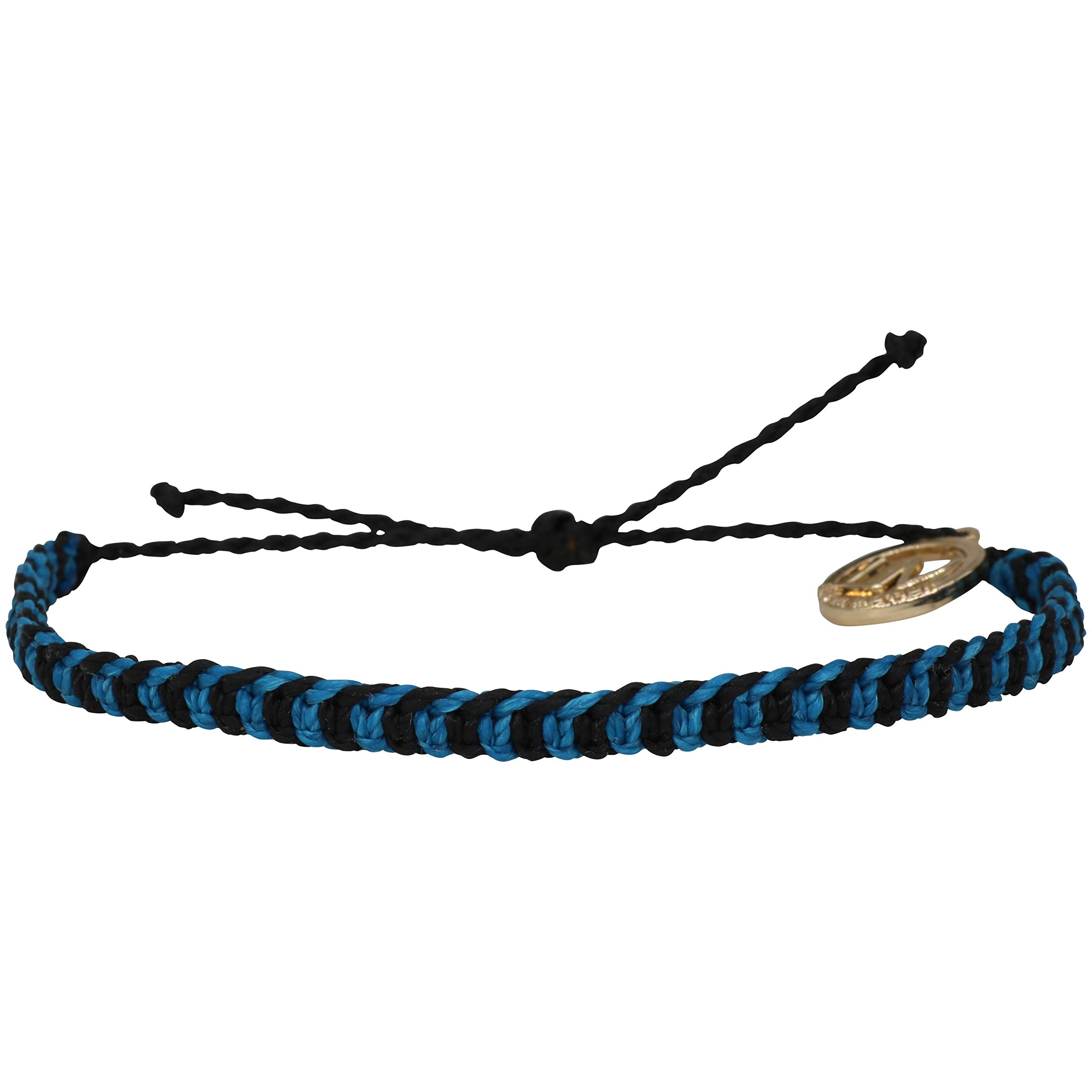 Life on Motion Handmade Bracelet After Storm Comes a Calm Waterproof Adjustable Modern Multi String Jewelry Wax Coated for Men Women Teens Girls Couples Friendship Beach Life