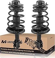Vista 12 de MOSTPLUS Juego de amortiguador y resorte de puntal delantero compatible para Toyota Avalon 2012-2017 172941/172940, resorte helicoidal, 2 piezas