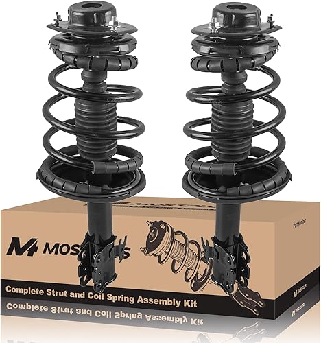 Miniatura 12 de MOSTPLUS Juego de amortiguador y resorte de puntal delantero compatible para Toyota Avalon 2012-2017 172941/172940, resorte helicoidal, 2 piezas