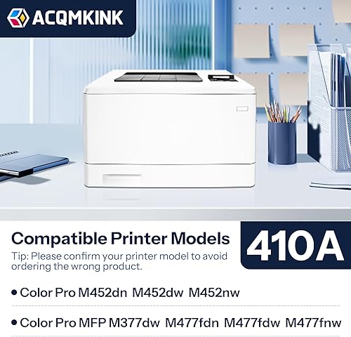 Miniatura 8 de Paquete de 4 cartuchos de tóner de repuesto para HP 131A CF210A CF211A CF211A CF212A CF213A Pro 200 Color M251nw M251n M251 M276n M276nw, CF210AQ1