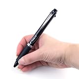 Pentel EnerGel 2S Multi-Function, 2-Ink + Pencil, (0.5mm) Fine Line, Black Barrel - BLW355A – view 4