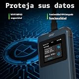 Acer Enduro Connect M3 - Router Wi-FI 5G SIM/vSIM con 20 GB (Wi-Fi 6 2,4 GHz/5 GHz, Memoria 3 GB LPDDR4X, 8GB eMMC, USB 3.0 Tipo C), Rugerizado, Color Azul - 5