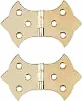 Brass Butterfly Hinge | Pack of 2 | Cabinet, Cupboard Door
