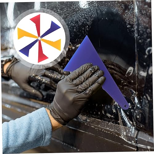 Miniatura 4 de Calcomanías para ventana, 6 unidades, raspador de ventana de coche, escobilla de goma para coche, escobilla de goma para coche, herramienta