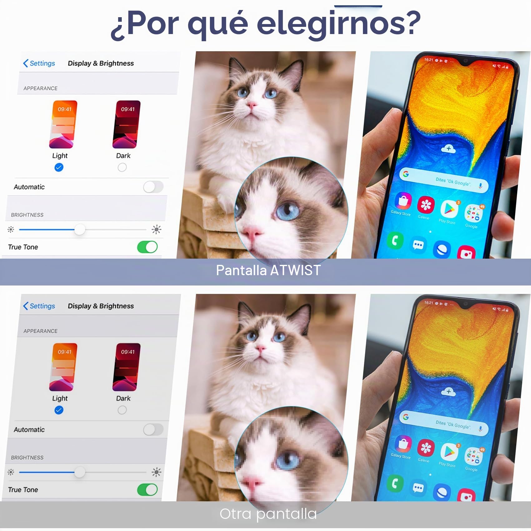 Pantalla LCD para Oppo Find X5 Lite 5G/Reno7 4G y 5G - Pantalla de repuesto para Oppo Find X5 Lite 5G Display Touch Digitalizador para Find X5 Lite 5G CPH2371 LCD Display Cristal Asamblea Kit