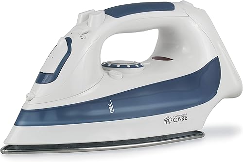 Vista 28 de Plancha de vapor para ropa, vaporizador de 1800 vatios para ropa, suela revestida de cerámica, vapor vertical, plancha portátil autolimpiante, Negro