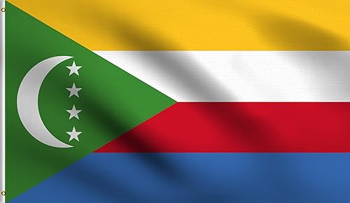 Miniatura 110 de DMSE Bandera de Sierra Leona 3X5 Pies 100% Poliéster Bandera 100D