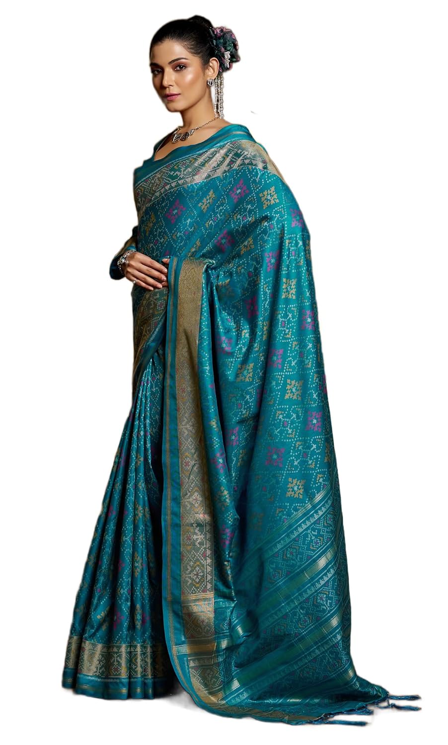 MADHUHANSH Women's Exquisite Banarasi Zari Woven Saree with 6-Yard Traditional Drape and Intricate Gold-Tone Weaving - Review, Price and Buying Guide