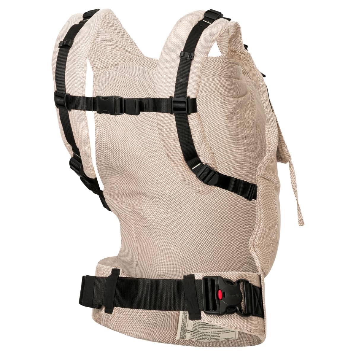 Hoppediz Buckle Toddler Preschooler Kleinkindtrage, Djerba | Ergonomische Vollschnallentrage mit gepolsterten H-Trägern – mitwachsend 9–25 kg, inkl. Anleitung