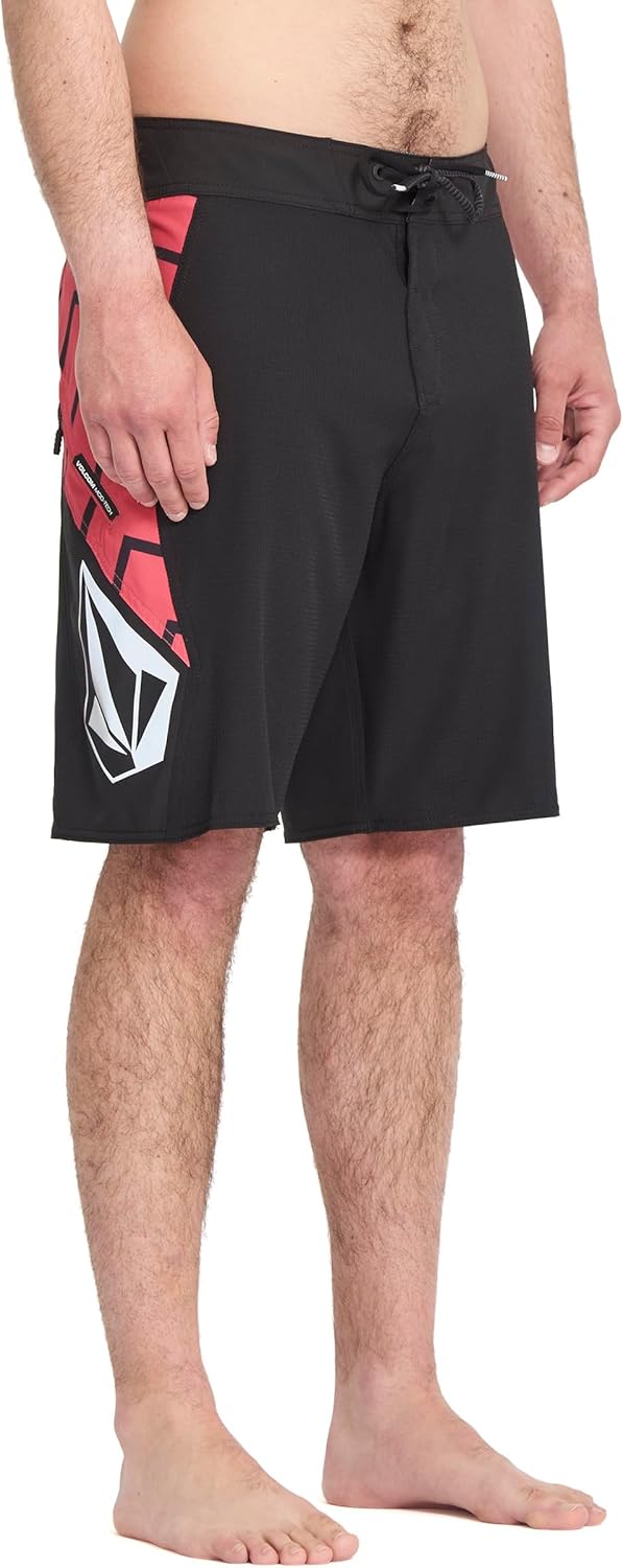 Volcom Men's Mod-tech 21" Boardshorts – 4-Way Stretch Performance Swim Trunks with Cinch Fly and Back Pocket