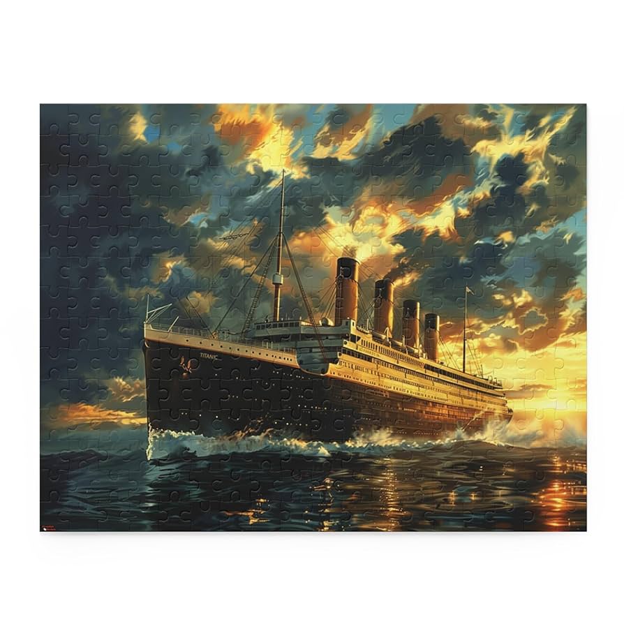 TITANIC パズル Amazon.com: CubicFun Titanic 3D LED Puzzles for Adults 88 CM