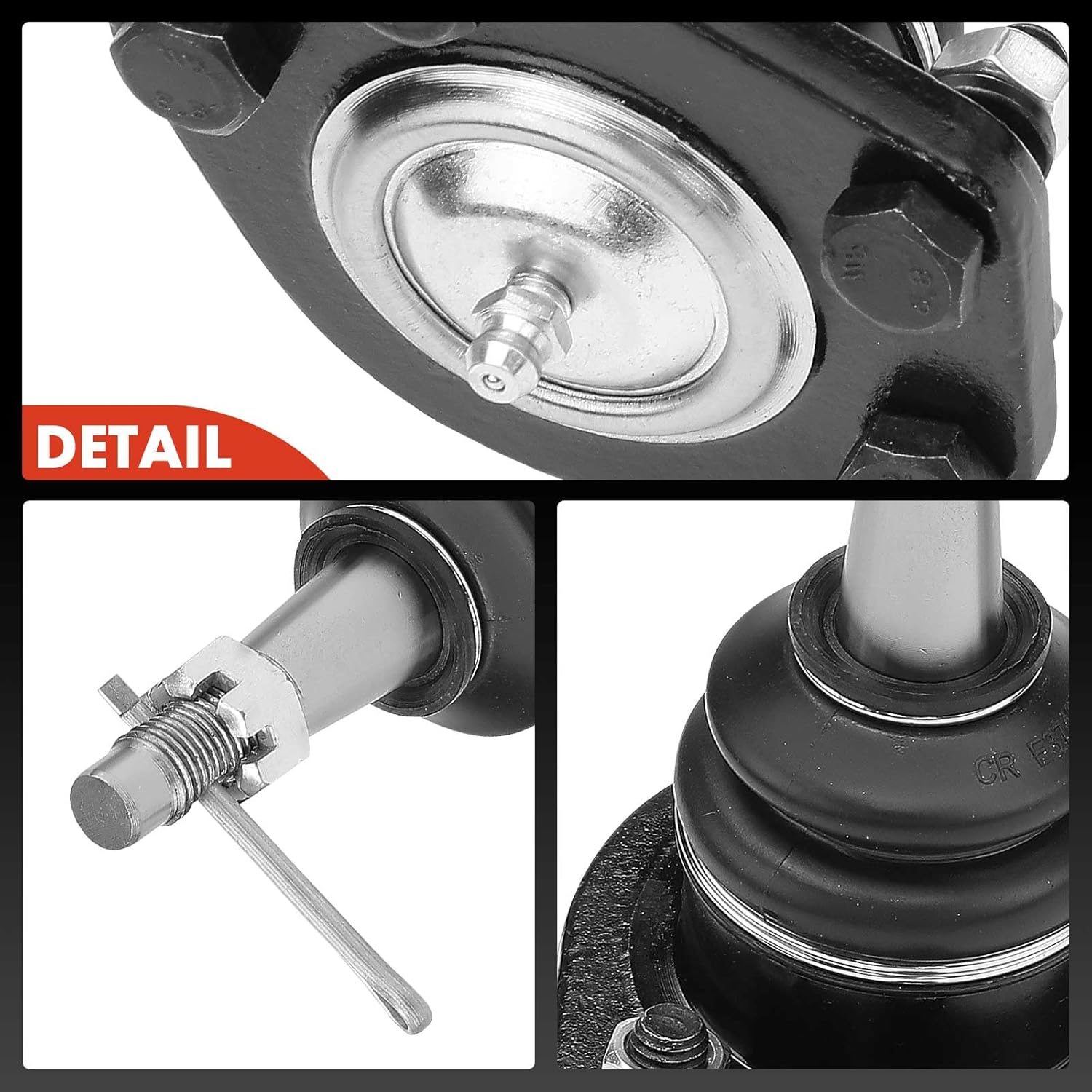 A-Premium 2 x Front Upper Ball Joint Compatible with Chevrolet Blazer, C10 (Pickup & Suburban), G10/G20/P10 (Van), GMC Jimmy C15/C1500 (Suburban & Pickup), G15/G25/G1500/G2500/P15/P1500 (Van)