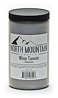Vista 1 de North Mountain Supply - Tanino de vino WT-1lb - Frasco de 1 libra