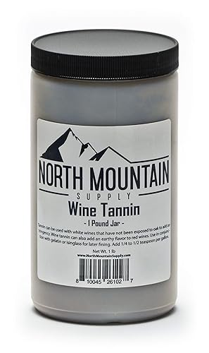 North Mountain Supply - Tanino de vino WT-1lb - Tarro de 1 libra