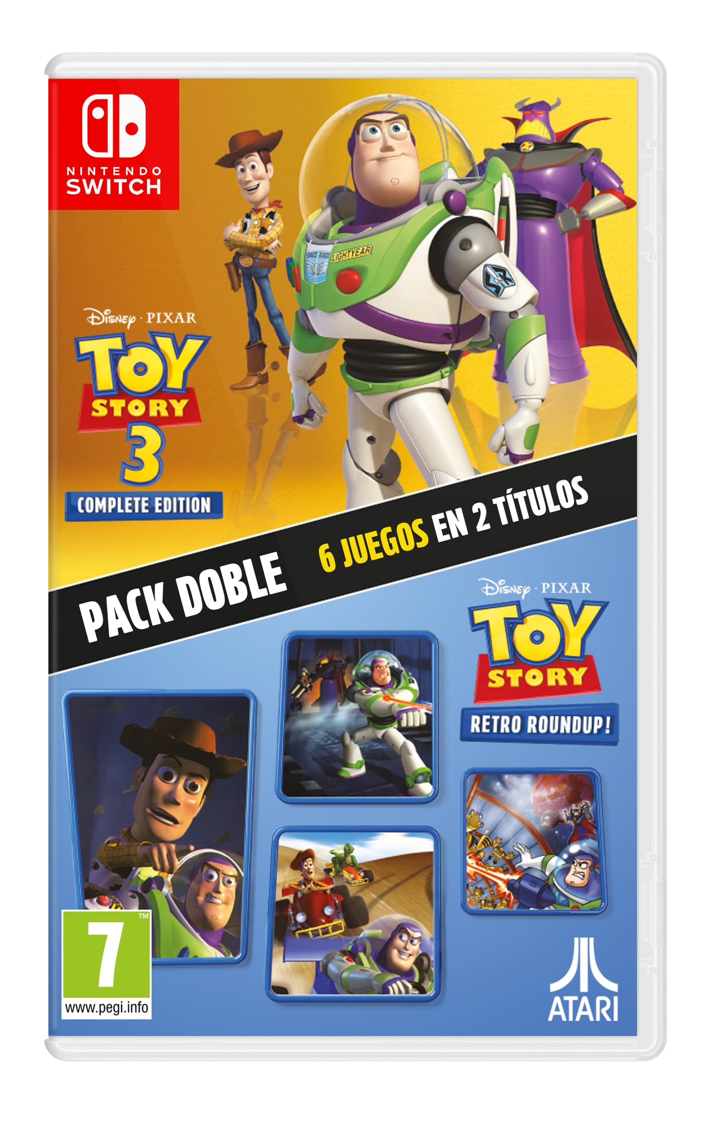 Toy Story: Retro Roundup! + Toy Story 3 Complete Edition Double Pack – Switch