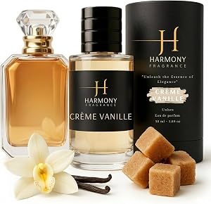 Crème Vanille - Harmony Fragrance - Eau de Parfum - Inspired by Vanilla | 28 - Luxury Perfume - For Women Men Unisex - Long Lasting Fragrance - Made In Canada