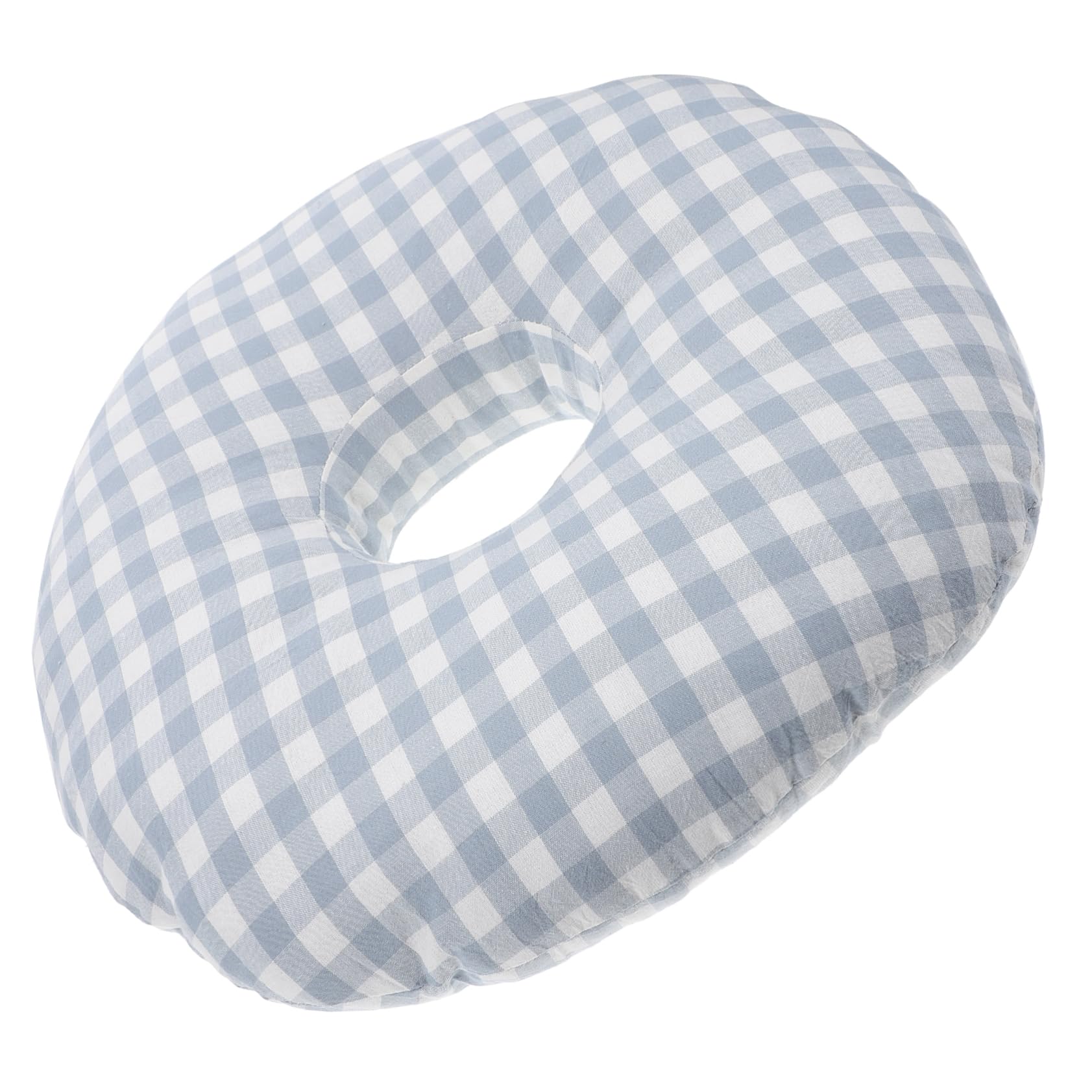 FRCOLOR Ear Piercing Pillow with Unique Ear Hole Design Comfortable Donut Pillow for Ergonomic Support for for Home Office and Travel