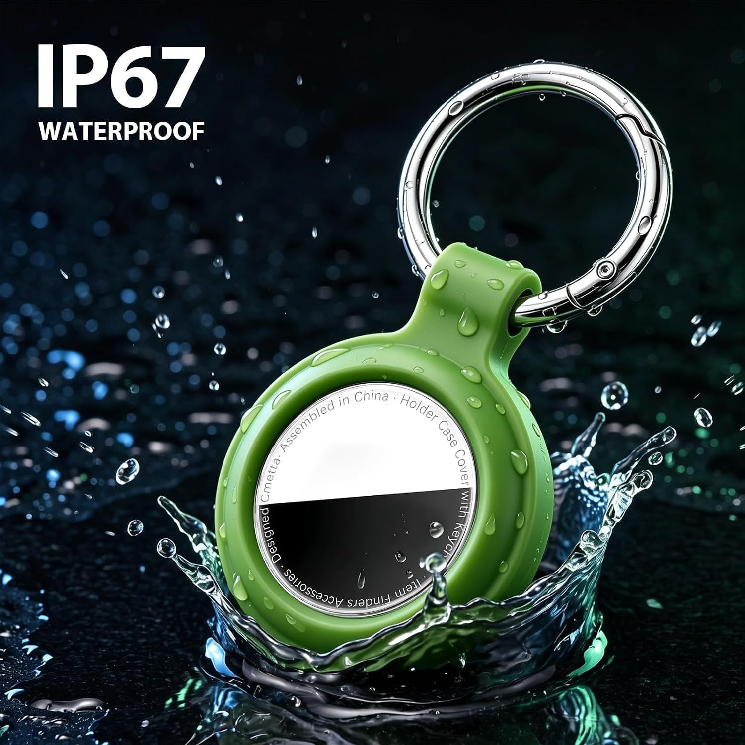 2-Pack Waterproof Silicone Case Compatible with AirTag image 2