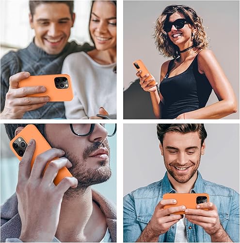 Miniatura 2 de Cordking funda para teléfono para iPhone 13 Pro, funda ultradelgada de silicona, funda protectora a prueba de golpes con forro de microfibra