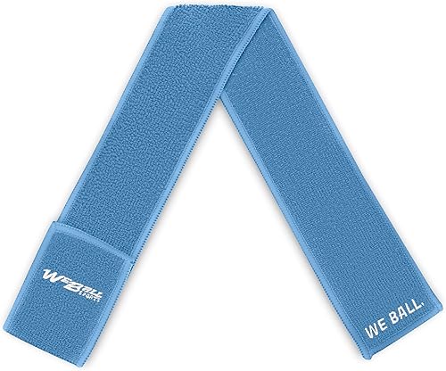 Miniatura 18 de We Ball Sports Streamer - Toalla deportiva con cierre de velcro para limpiar visera y guantes de fútbol (negro) Negro,Azul,Amarillo