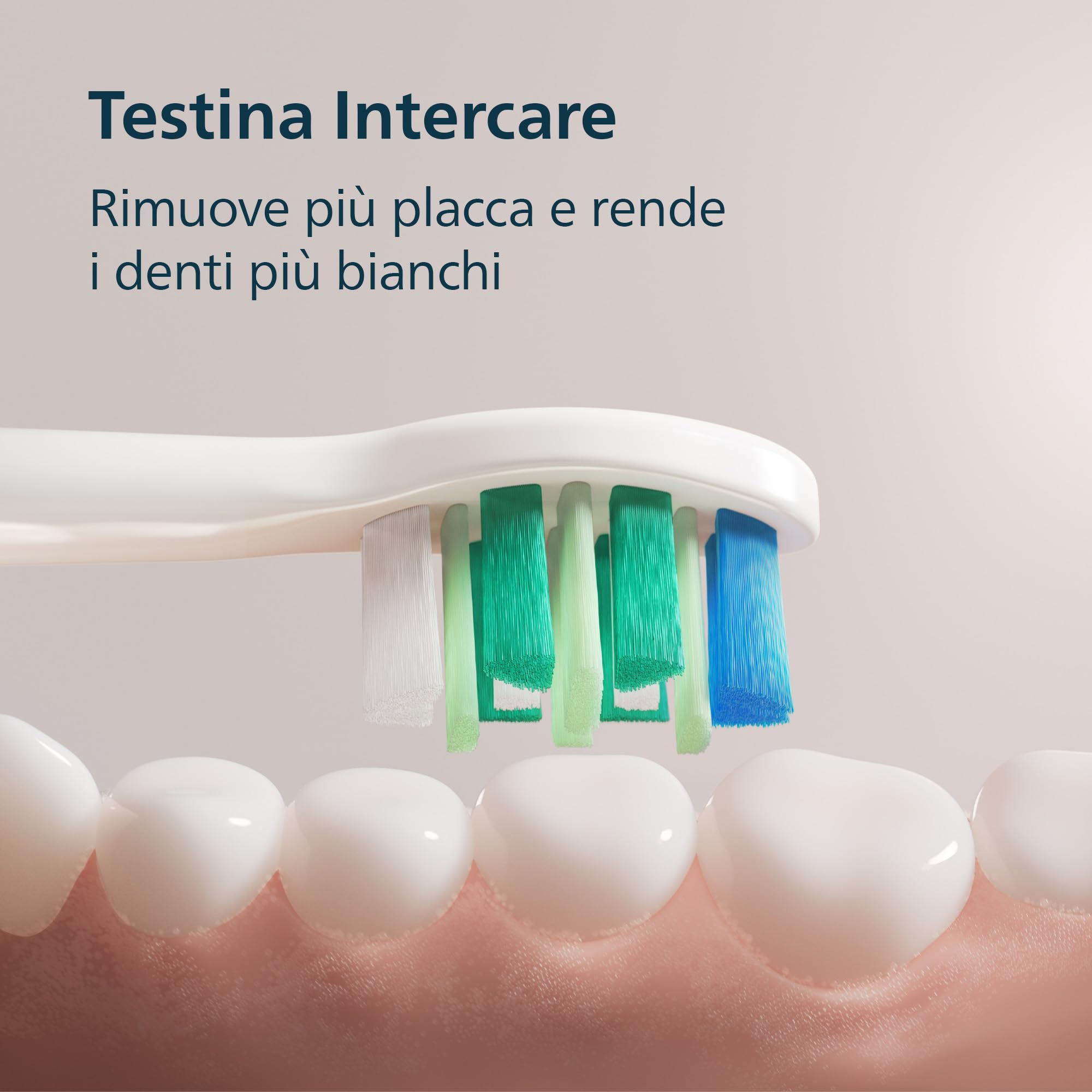 Philips Sonicare Serie 2100 - Spazzolino elettrico sonico con 2 livelli d'intensità, funzione EasyStart, SmarTimer, 14 giorni di autonomia, custodia, nero, HX4023/02, [Nuovo]