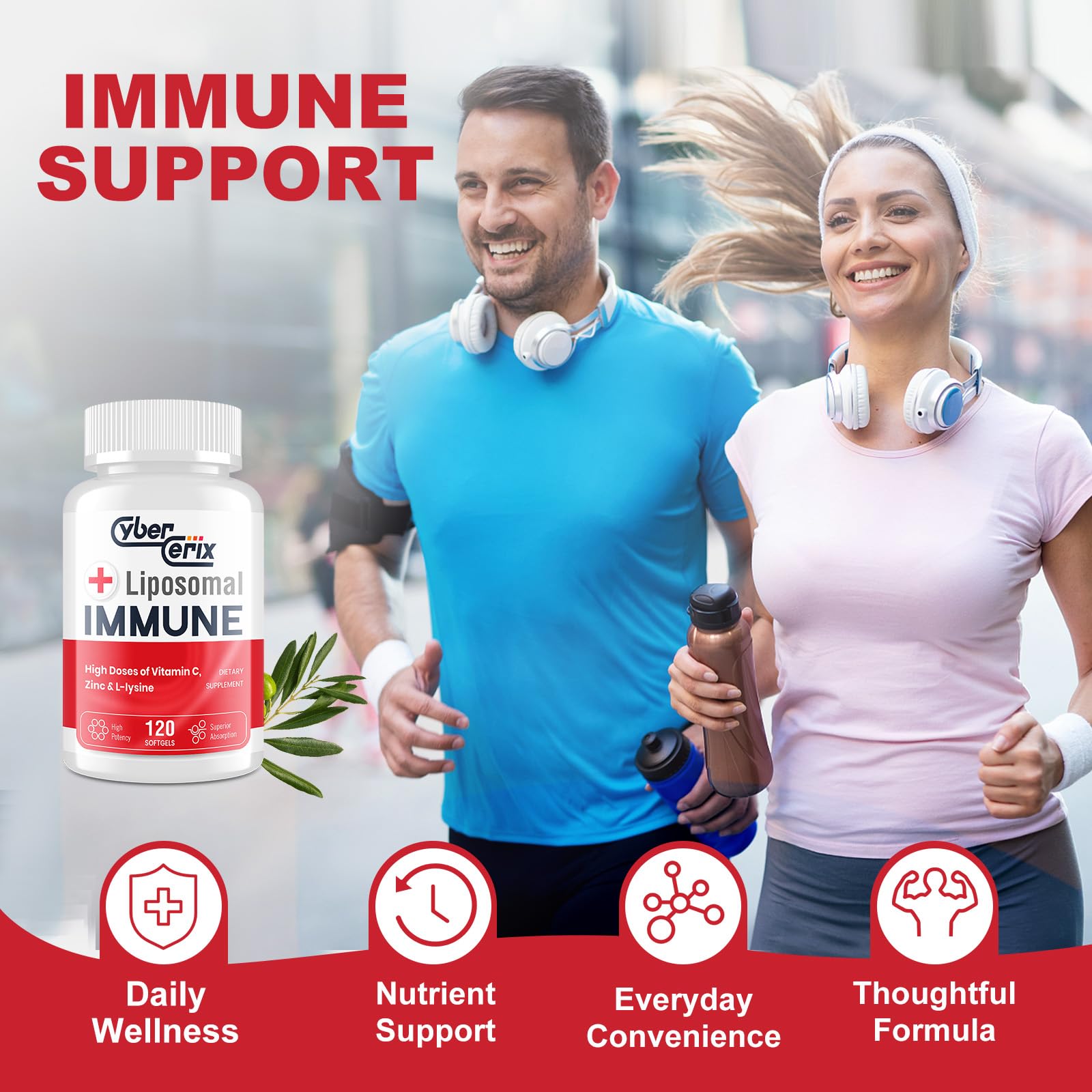CyberCerix Liposomal Immune Supplement - 120 Capsules — Amazon image 7
