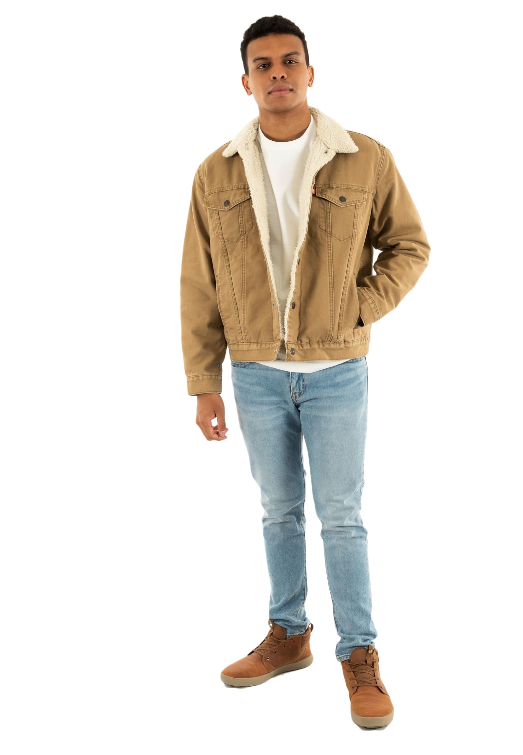 Levi's Herren Type 3 Sherpa Trucker Jacke