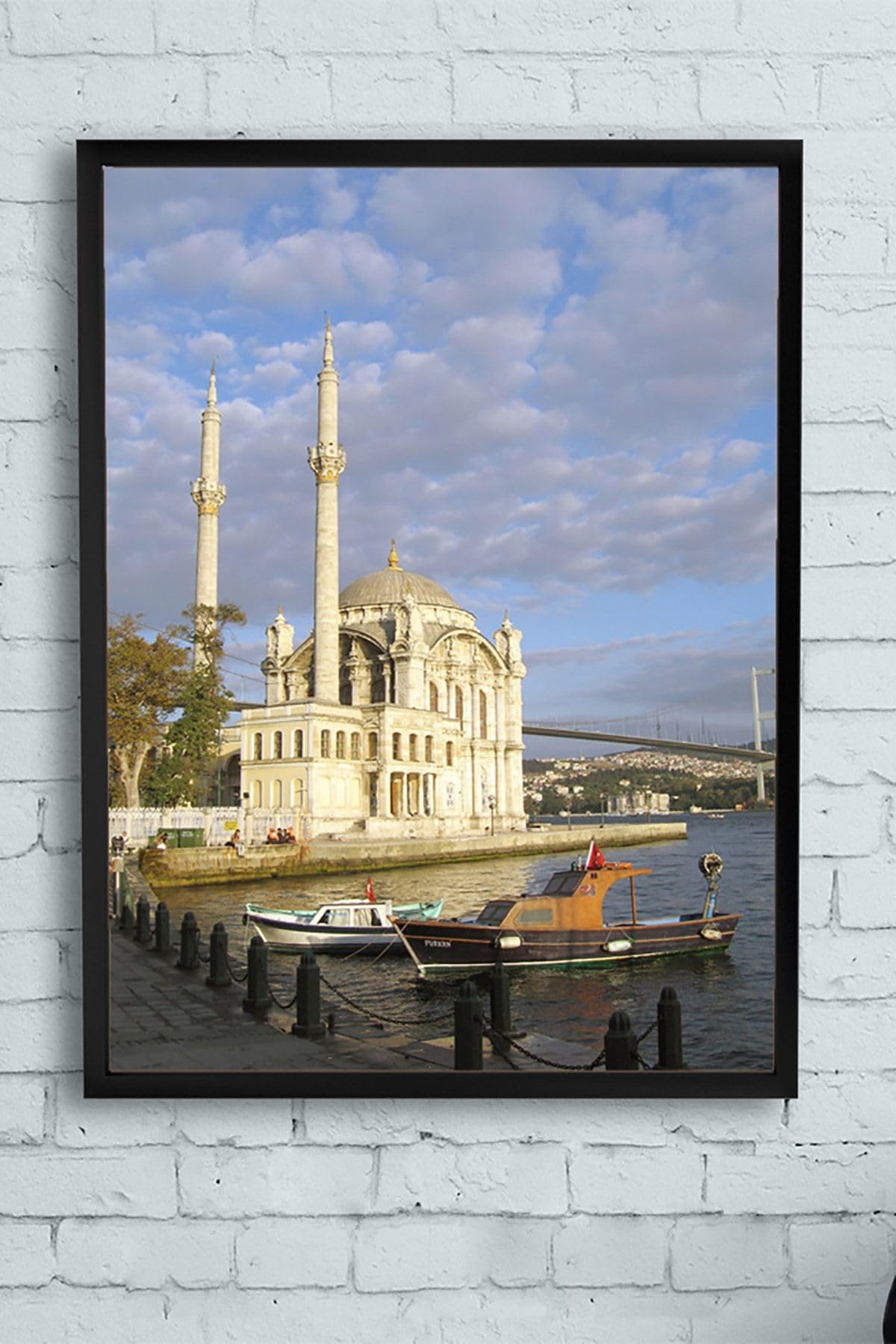 Postermanya (pster12904) Ortaköy Camii Çerçeveli Tablo (50x70cm)