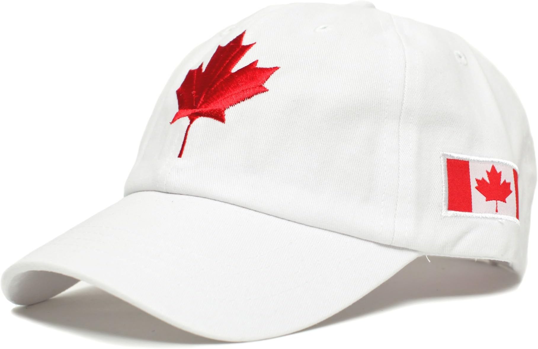 Canada Dad Hat Canadian Maple Leaf Cap Flag Embroidered Unisex Adult