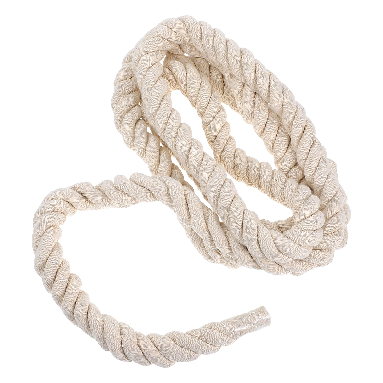 Cuerda de Tira y Afloja de algodón natural trenzado grueso YARNOW para exterior