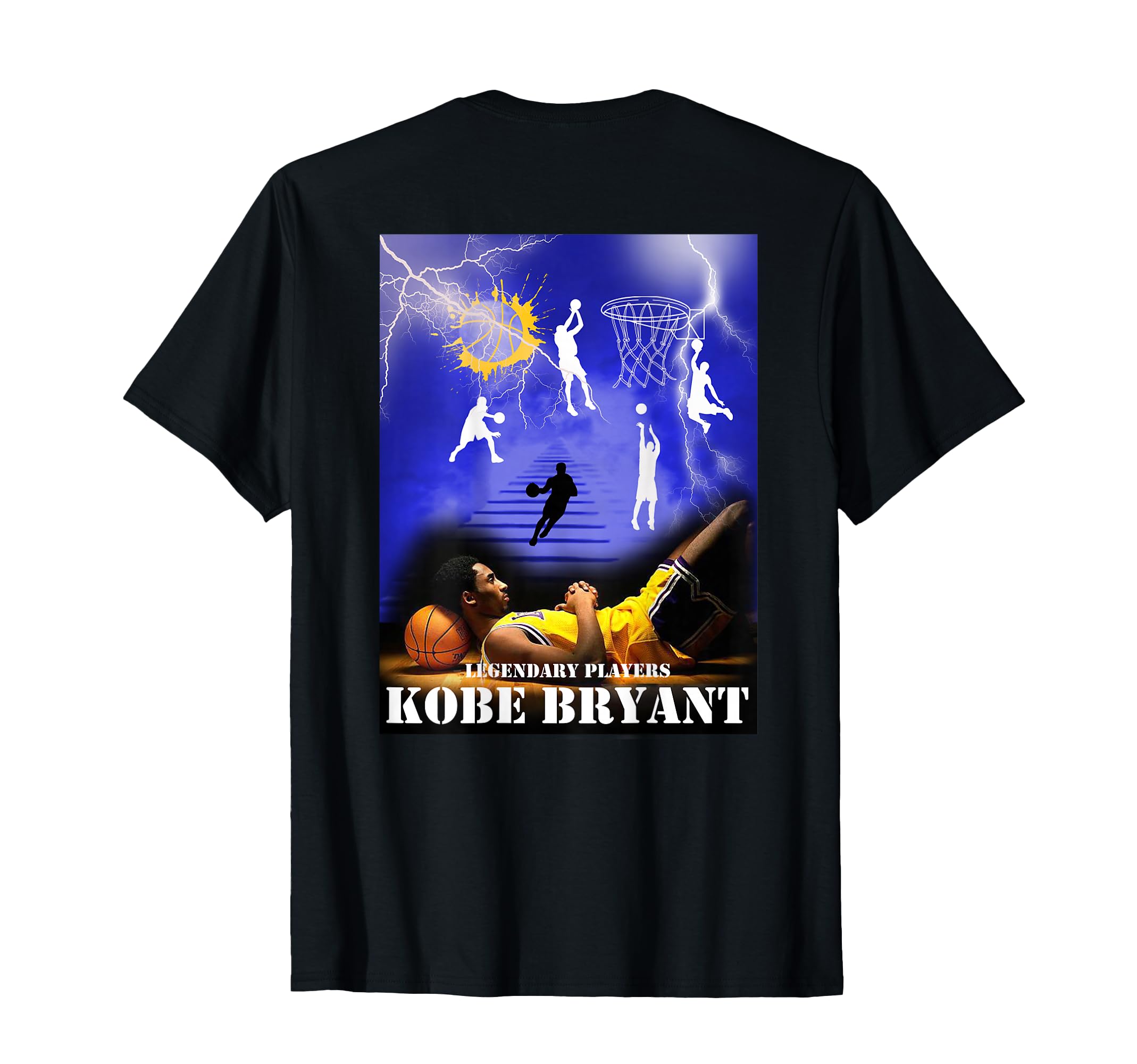 Kobe Bryant_002_Back Printed T-Shirt