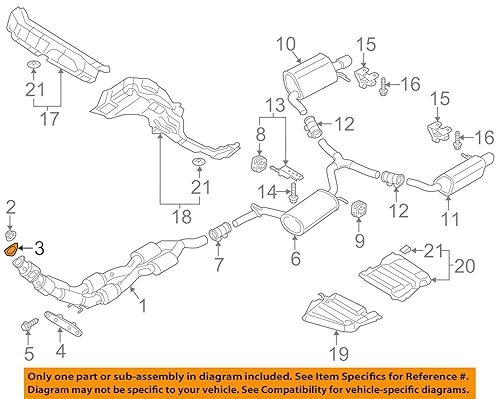 Volkswagen 3C0 253 115, Junta de convertidor catalítico
