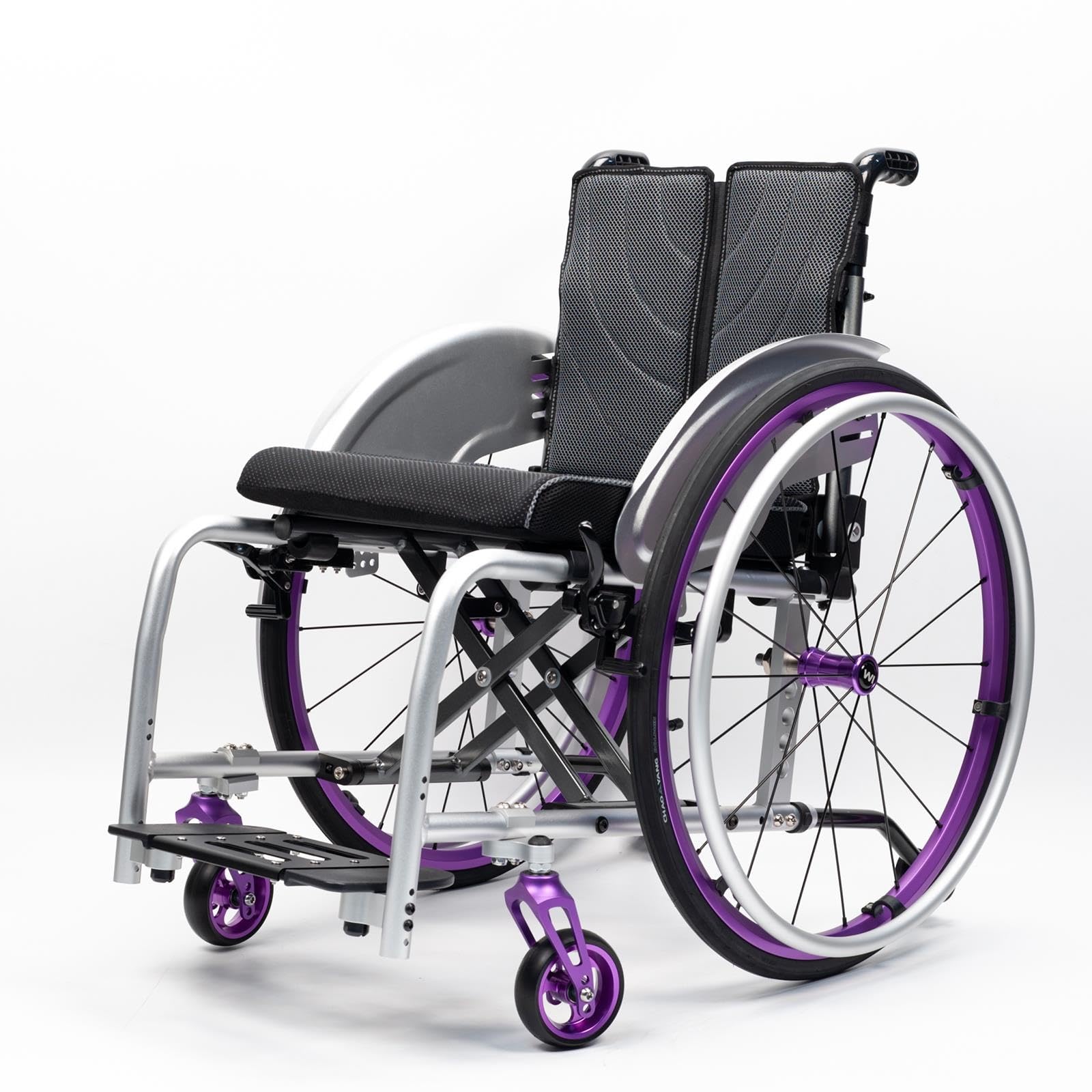Sedia a Rotelle Pieghevole Legger,Sedia a rotelle da transito Autospinta