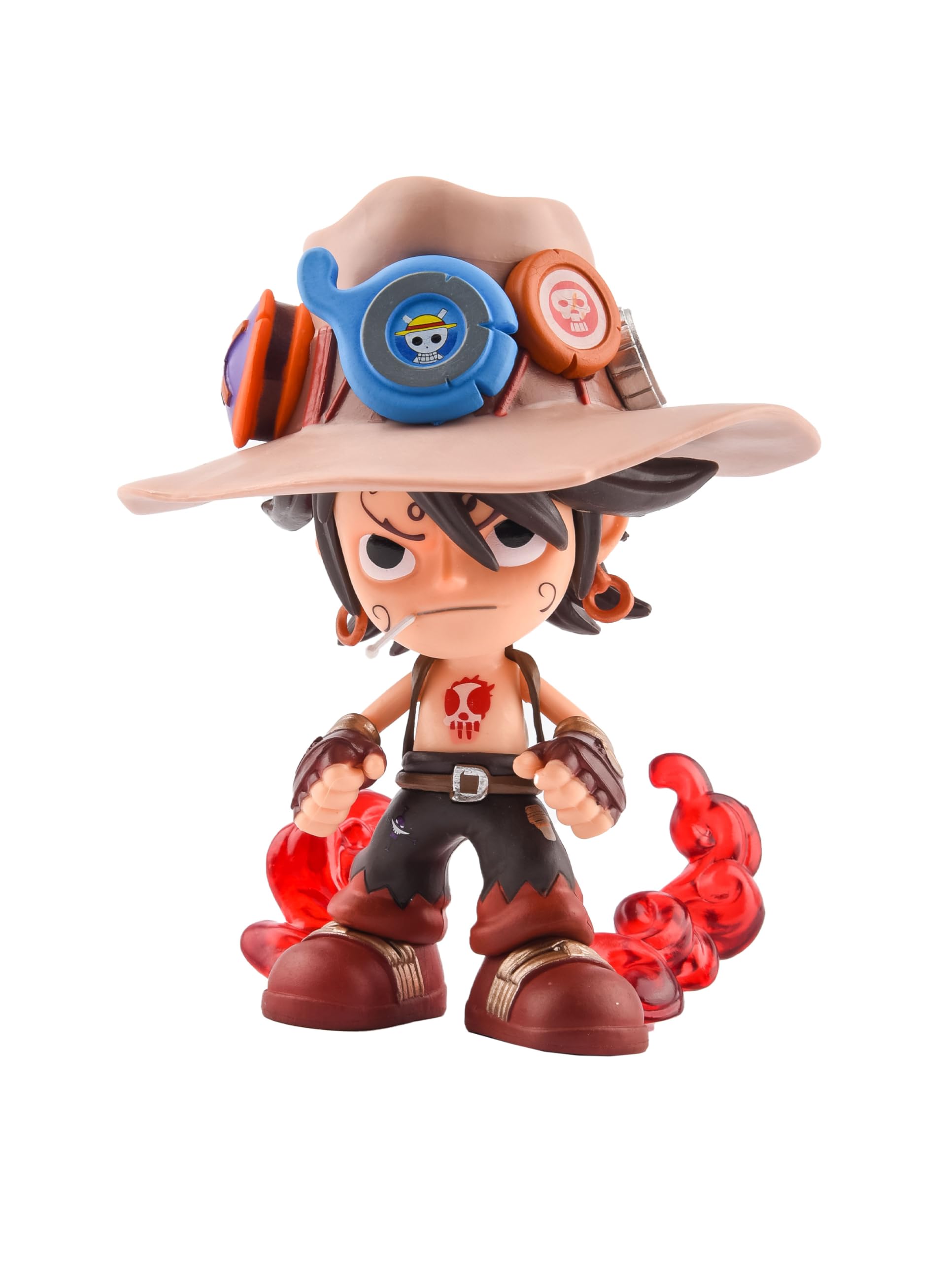 One Piece Anime Action Figure, Cowboy Ace Highly Detailed Figurine