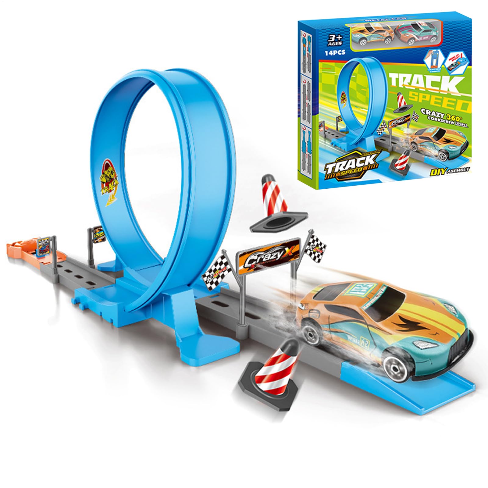 Voiture d'escalade murale à catapulte avec rail de sécurité - 8