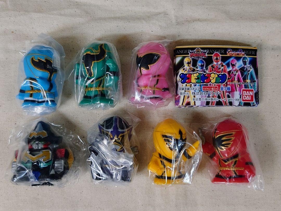 Amazon | 魔法戦隊マジレンジャー ソフビコレクション 全7種