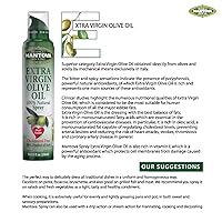 Vista 4 de Mantova Juego de spray de aceite de oliva virgen extra – Spray de aceite de oliva virgen extra orgánico Spray de aceite de oliva virgen 100% extra