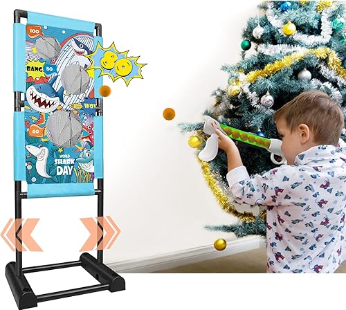 Miniatura 4 de Juegos de disparos para niños de 4, 5, 6, 7, 8, 9, 10, 10 y más de 10 años, regalo de cumpleaños para niños de 6 a 12 años, juegos de lanzadores de