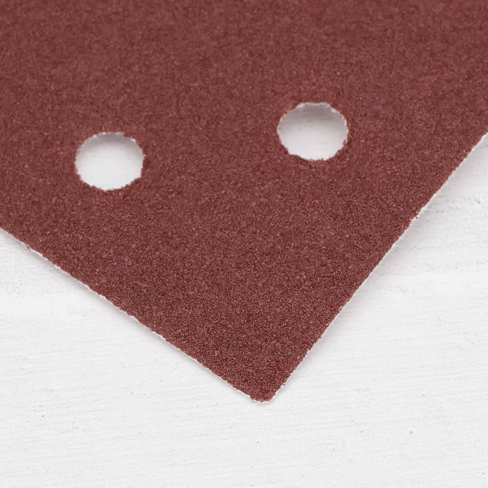 SG Store 40 Hojas Juego de Lija de 115 X 230 Mm Almohadillas para Lijar con Gancho Y Bucle de 1/2 Pulgada para Lijadoras Orbitales Grano Mixto 60/80/120/240